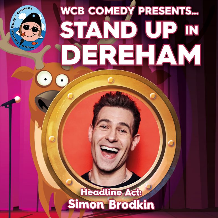 Square Poster WCB Comedy Dereham Square website June 6