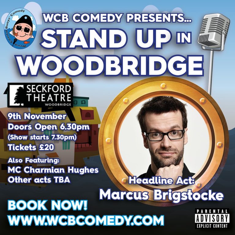 thumbnail_Poster for WCB Comedy Woodbridge Square Website November 2024 Version